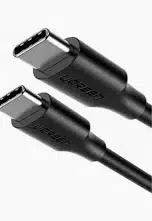 UGREEN USB-C 2.0 Male to Male 3A Cable 2m (Black) - US286