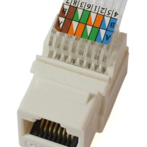 RJ45 CAT 6 Self-locking Network Modules
