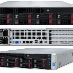 HP DL 380 G8 SERVER INTEL XEON E-2640 2.4GHZ X2(12CORE) 26GB RAM/ 146GB SAS HDD X2 460W PSU