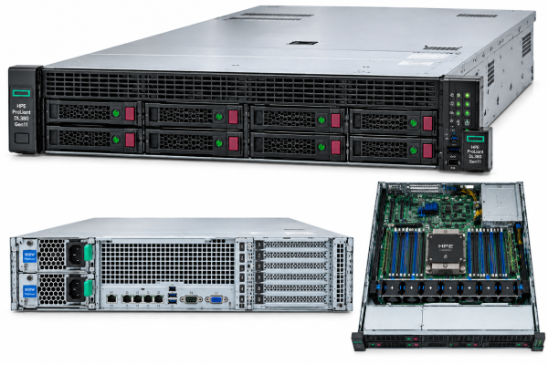 HP DL 380 G11 INTEL XEON 4410Y 12 CORE 32GB RAM NO HDD , 800W PSU - Image 2